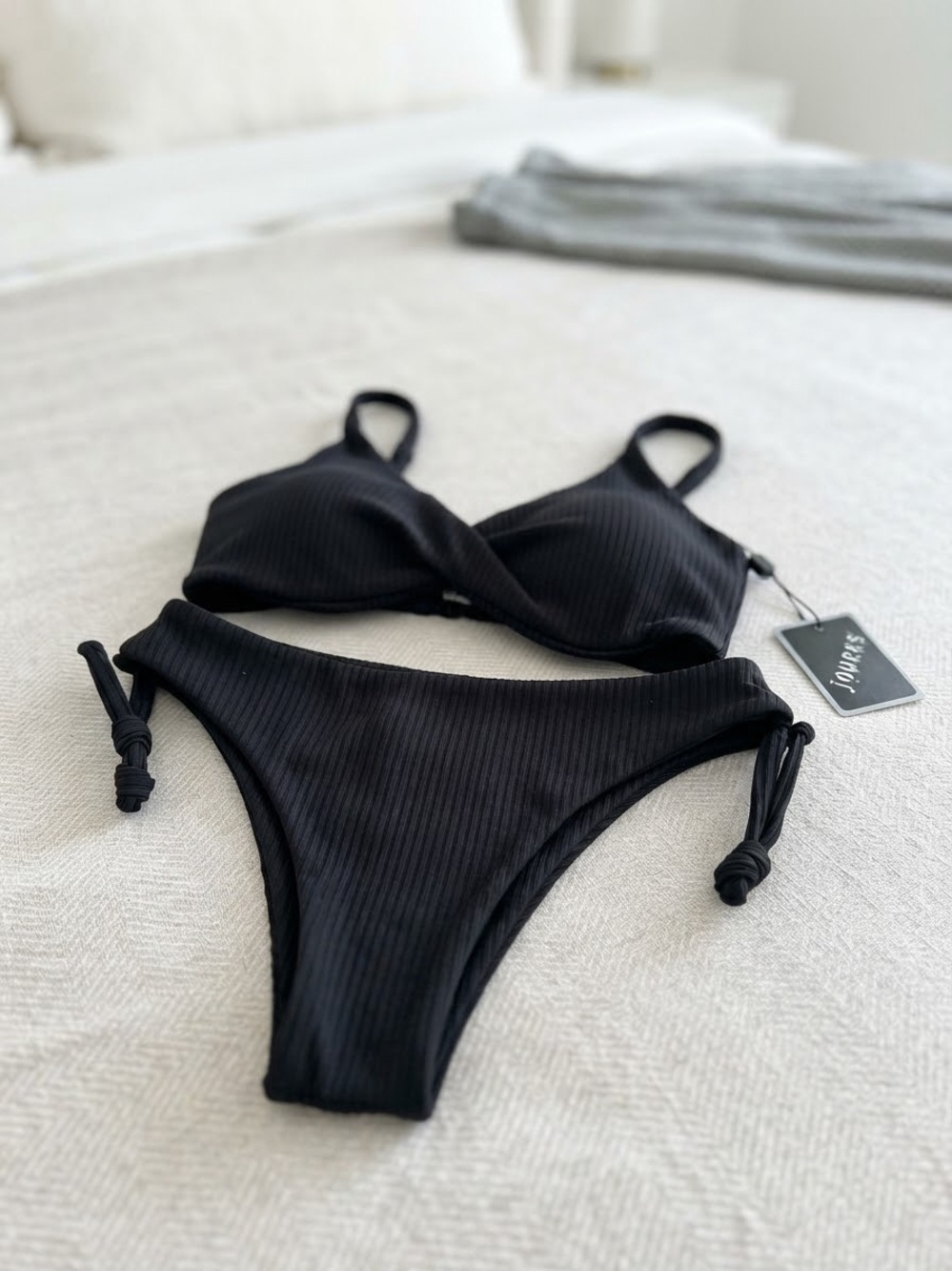 NWT! 🖤 Black O-Ring Bikini